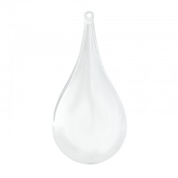 Bola Decorativa Gota 100x50mm (2uds/pqt.)