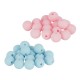 Acrylic Round Bead Rubber Effect 8mm Ø~2mm