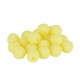 Acrylic Round Bead Rubber Effect 8mm Ø~2mm