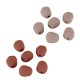 Perla Acrilica Irregolare Effetto Gomma 10X12Mm Ø1.6Mm
