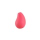Curseur en Acrylique en Forme de Goutte avec Effet Caoutchouc 11 x 16 mm