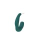 Acrylic Earring Hoop with Rubber Effect 25x29mm
