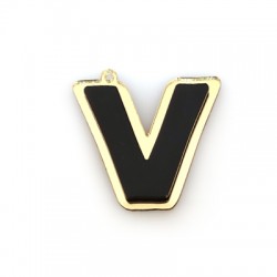 Pendente in Plexi Acrilico Lettera "V" 40mm