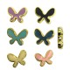 Enameled CCB Butterfly 22x28mm