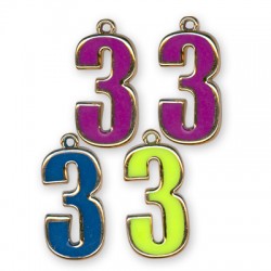 Chiffre CCB Émaillé 3