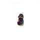 Crystal Pendant Oval with Rhinestone Cap 12x25mm