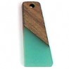 Natural Brown/Transparent Turquoise