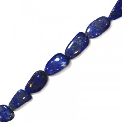 Lapis Irregular Bead 20x30mm (~11pcs)