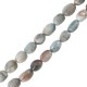 Aquamarine Irregular Bead ~15.5x20mm Ø~1.8mm (~21pcs)
