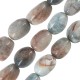 Aquamarine Irregular Bead ~15.5x20mm Ø~1.8mm (~21pcs)