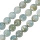 Aquamarine Bead Round 12mm Ø~1.2mm (~35pcs)