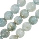 Aquamarine Bead Round 12mm Ø~1.2mm (~35pcs)
