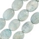 Aquamarine Bead Oval 13x17mm Ø~1.5mm (~20pcs)