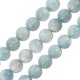 Aquamarine Bead Round 10-11mm Ø~1mm (~37pcs)