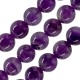 Amethyst Bead Round 16mm Ø2.2mm (26pcs)