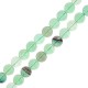 Perle Ronde en Fluorite 14 mm (30 Pièces) Ø 1 mm
