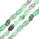 Fluοrite Bead Oval 17x21mm (19pcs) Ø2mm