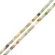 Indian Agate Tube 2mm (150pcs) Ø0.4mm