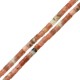Plum Jasper Tube 4mm (90pcs) Ø1mm
