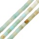 Amazonite Tube 4mm (90pcs) Ø1mm