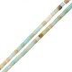 Amazonite Tube 4mm (90pcs) Ø1mm
