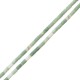 Tubo de Piedra Semipreciosa Jade 3x6mm (63uds)