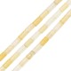 Jade Tube 3x6mm (~63pcs) Ø1mm