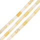 Tubo di Pietra Semipreziosa Giada 3x6mm (63pzi) (Ø1mm)
