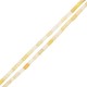 Tubo di Pietra Semipreziosa Giada 3x6mm (63pzi) (Ø1mm)
