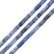 Sodalite Tube 3x6mm (~63pcs) Ø1mm