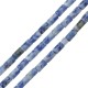 Sodalite Tube 3x6mm (~63pcs) Ø1mm