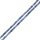 Sodalite Tube 3x6mm (~63pcs) Ø1mm