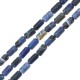 Sodalite Tube 4x8mm (48pcs) Ø1mm