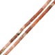 Tube de Jaspe Prune 4x13 mm (30 Pièces) Ø1 mm