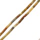 Tubo di Pietra Semipreziosa Agata 4x13mm (30pzi) (Ø1mm)