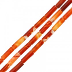 Tube D'Agate 4x13 mm (30 Pièces) Ø1 mm