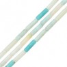 Bleu clair/ Marron clair/ Blanc