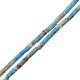 Jasper Tube 4x13mm (30pcs) Ø1mm
