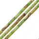 Jasper Tube 4x13mm (30pcs) Ø1mm