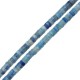 Entretoise en Aventurine 6/3 mm (~121 Pièces) Ø1 mm