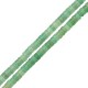 Entretoise en Aventurine 6/3 mm (~121 Pièces) Ø1 mm