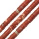 Ίασπις Ροδέλα 6/3mm (~121τμχ) Ø1mm