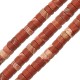 Intercalaire Jaspe 6/3 mm (~121 Pièces) Ø1 mm