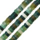 Intercalaire en Agate 6/3 mm (~121 Pièces) Ø1 mm