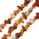 Perle D'Agate 6 x 8 mm (220 Pièces) Ø 1 mm