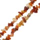Αχάτης Χάντρα 6x8mm (220τμχ) Ø1mm