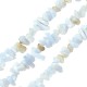 Agate Bead 6x8mm (230pcs) Ø1mm