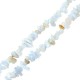 Agate Bead 6x8mm (230pcs) Ø1mm