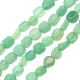Perle Irrégulière en Aventurine 6 x 9 mm Ø 1 mm (59 Pièces)