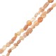 Sun Stone Irregular Bead 6x9mm Ø1mm (52pcs)